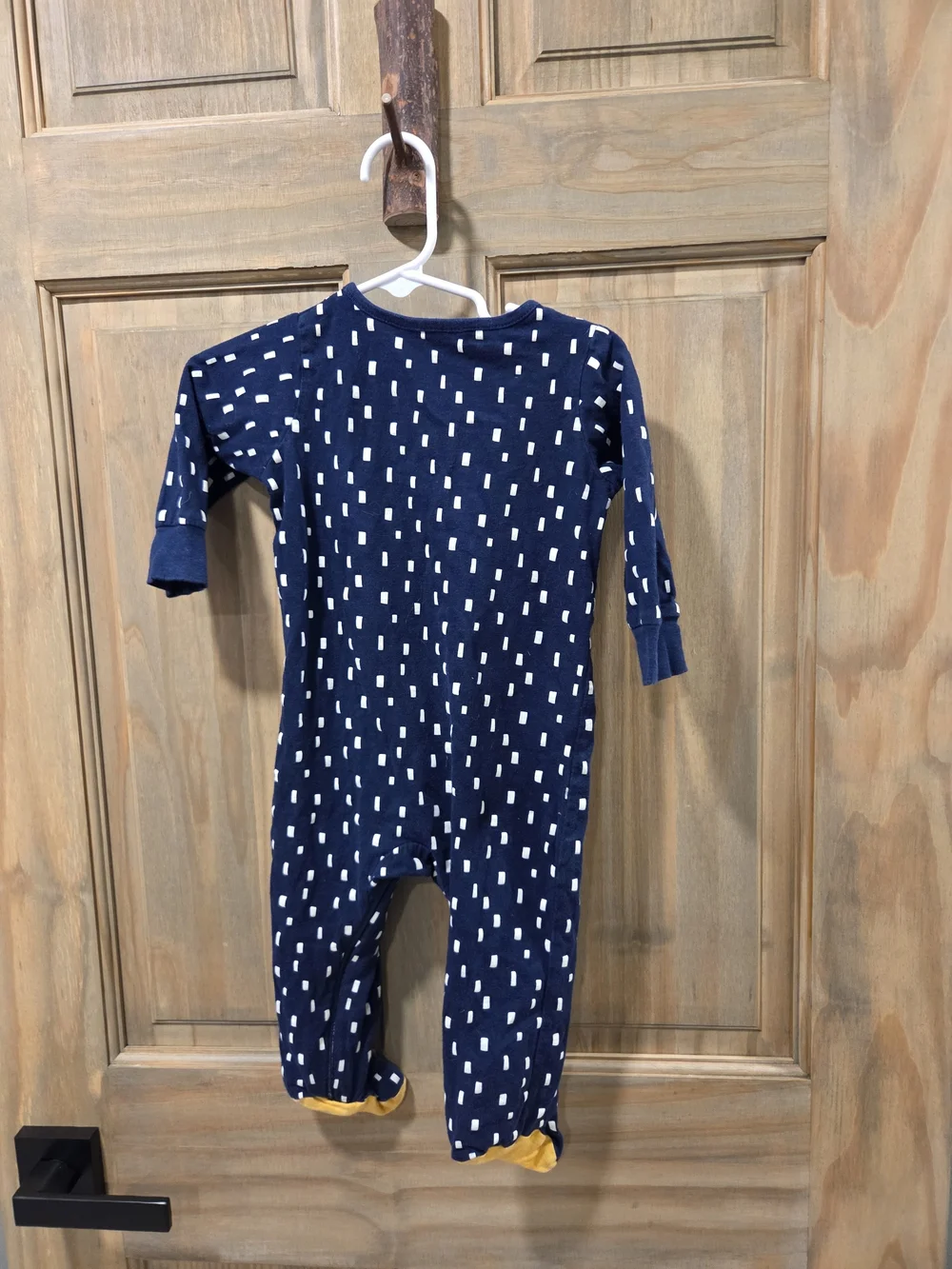 **BUNDLE & SAVE** Gerber Navy Blue One-Piece Footed Pajamas